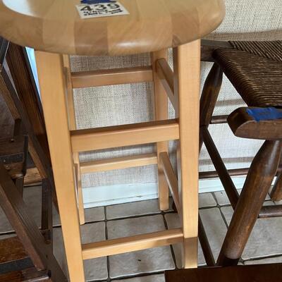 Set of Stools and Camel Seat