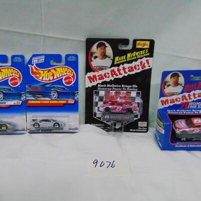 Item 9076 Hot Wheels and MacAttack cars