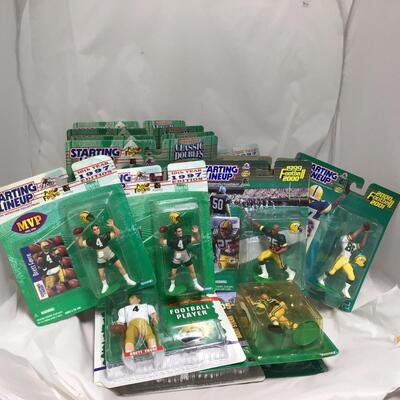 (150) PACKERS | Starting Lineup Packer Figures