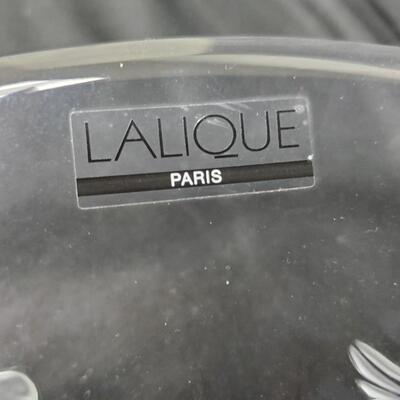 Lalique Plate with Equestrian Acrobats
