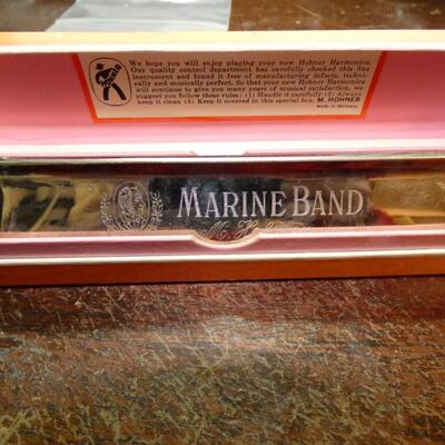 Marine Band Harmonica No. 365 Germany, HM. Hohner