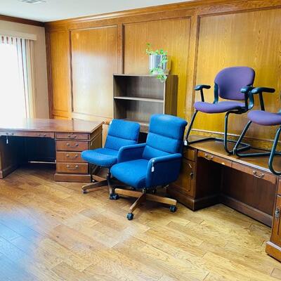 Lot 12: Office / Back Room Desks Selection