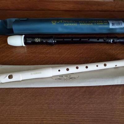 4 Soprano Recorders