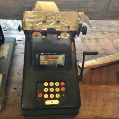 Vintage Adding Machine