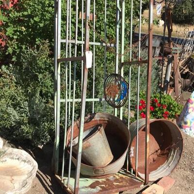 Vintage Milk Delivery Cart