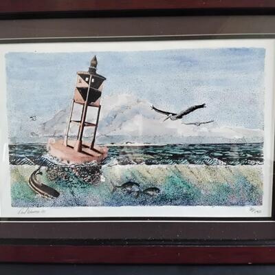 Paul Weaver Buoy print signed and numbered