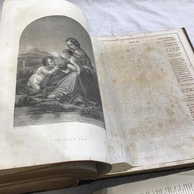 1858 Holy Bible with Apocryha