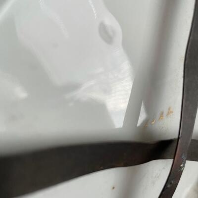 Continental Nun Plate Attributed to Carl Joseph Knoll Porcelain Factory