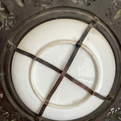 Continental Nun Plate Attributed to Carl Joseph Knoll Porcelain Factory