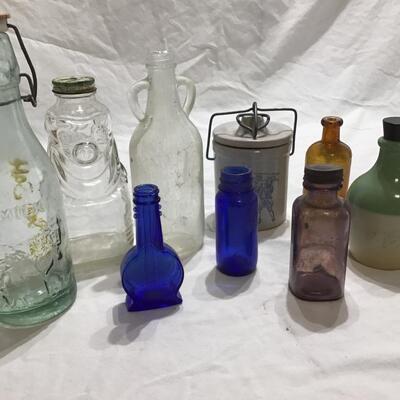 Lot of Vintage Bottles
