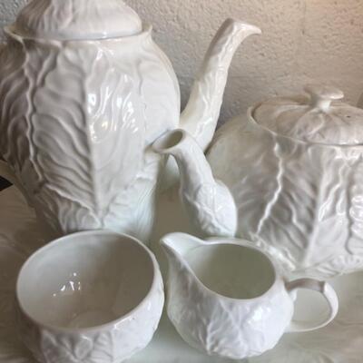 Coalport bone china tea service with platter