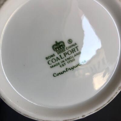 Coalport bone china tea service with platter