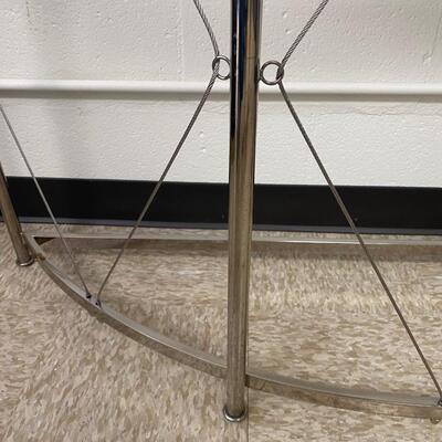 Vintage Demilune Console Table