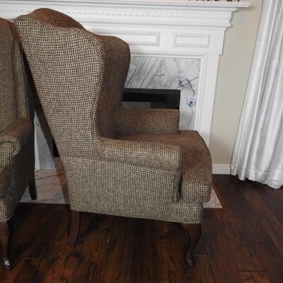 Pair of Hooker Wingback Chairs