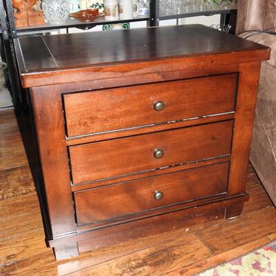 Wood 3 Draw Accent Chest