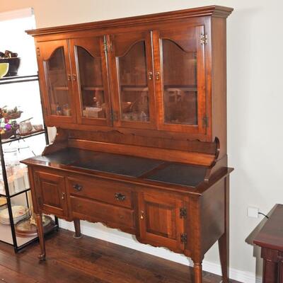 Hungerford Memphis Furniture Company Cherry China  Hutch