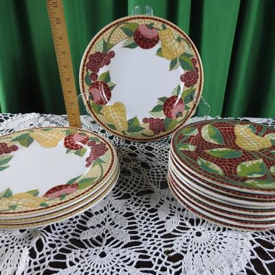 Pier 1 mosaic fruit plates