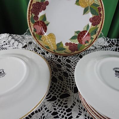 Pier 1 mosaic fruit plates