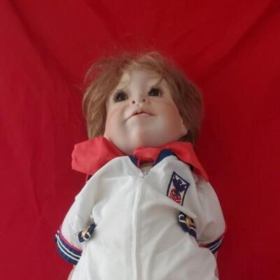 Doll in sailor outfit