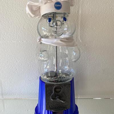 Rare Vintage Pillsbury Dougboy Gumball Candy Machine 25th Anniversary