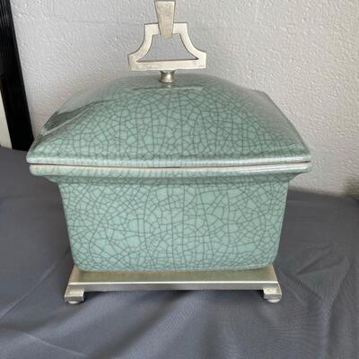 Seafoam Green Box with Lid