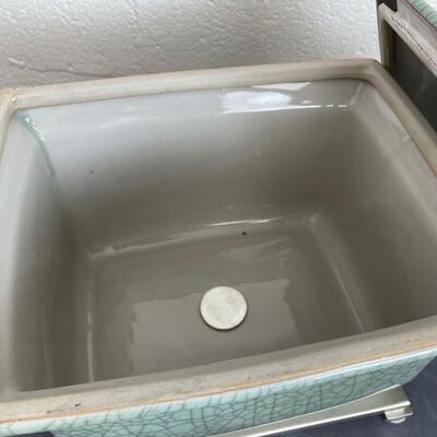 Seafoam Green Box with Lid