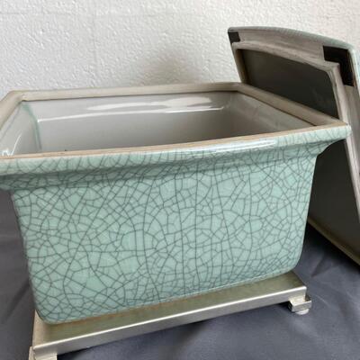 Seafoam Green Box with Lid
