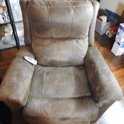 Suede leather Lift Recliner Chair