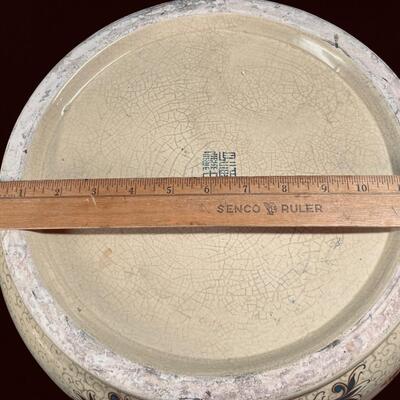 Very Large and Wonderful Vintage Chinese Ceramic Fish Bowl