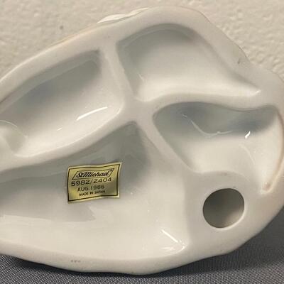 St. Michael Porcelain "Woman with 3 Geese" Figurine