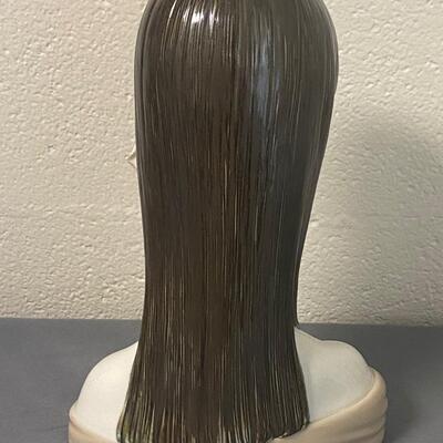 Lladro Porcelain " La Maja Bust with Cameo and Roses"