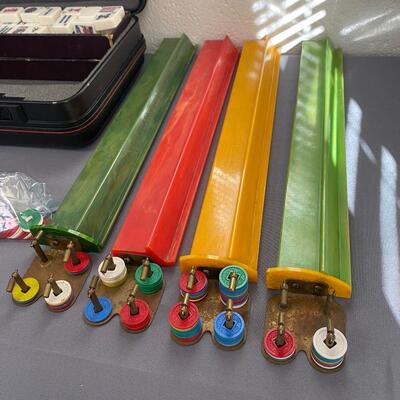 Vintage Mah Jongg Set with Carrying Case