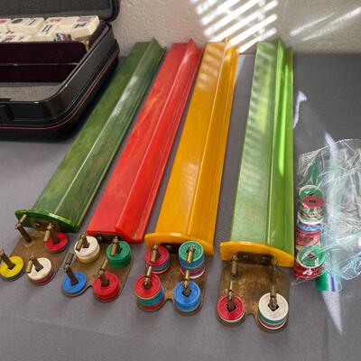 Vintage Mah Jongg Set with Carrying Case