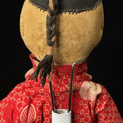 An Antique Cloth Chinese Doll