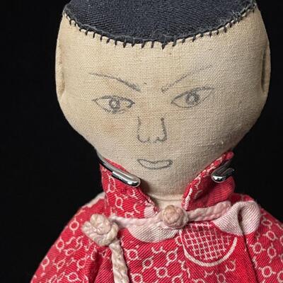 An Antique Cloth Chinese Doll