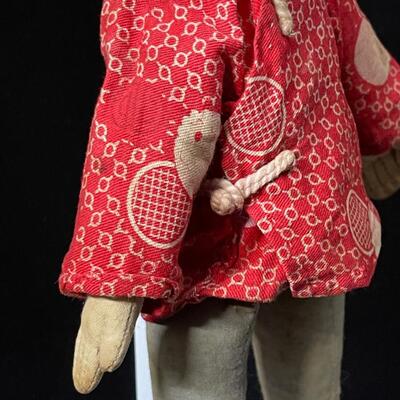An Antique Cloth Chinese Doll