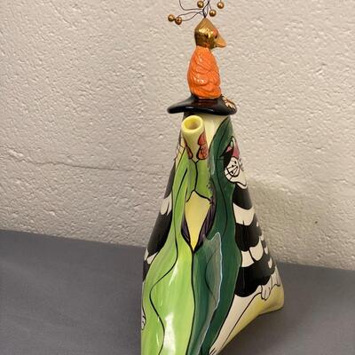 SWAK Lynda Corneille "Clancey the Cat" Teapot