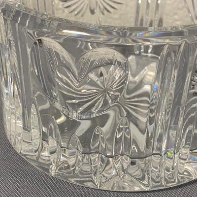 Waterford Crystal Millenium Collection "A Toast to the Year 2000" Wine Coaster/Bowl