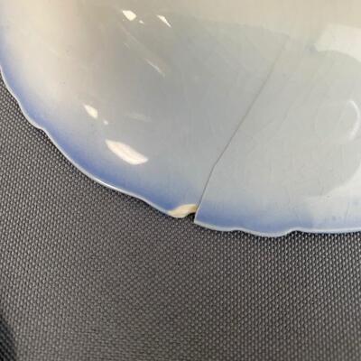 (Lot of 5) Vintage Blue and Gold Plates