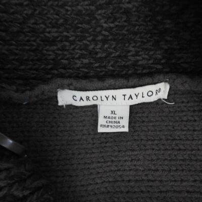 4 Sweaters, Dip, L, DressBarn, XL, AppleSeed's XL, Carolyn taylor, XL