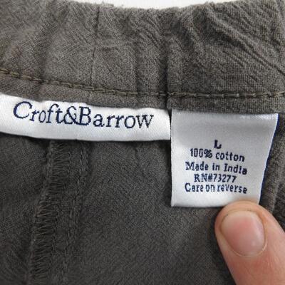 5 Pairs of Pants, Sweatpants, Capris, Adidas, Croft & Barrow, Southpoint