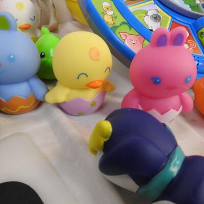 19+ Toddler Toys, Mellissa & Doug Wooden Animals Boards, Plastic Utensils