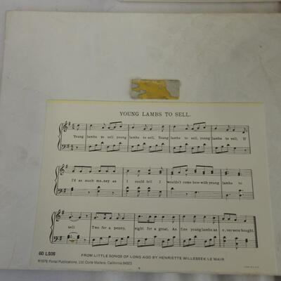 5 Pieces of Art, Vintage Prints, Portal Publications