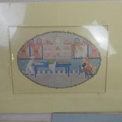 5 Pieces of Art, Vintage Prints, Portal Publications
