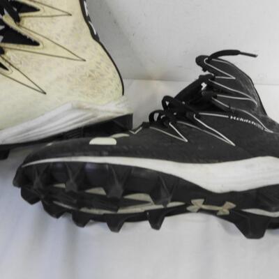 3 Pairs of Athletic Shoes, Tennis Shoes, 8.5M, 2 Pairs of Cleats, 7M