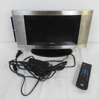 Audiovox 9" LCD Display & DVD Player, Works, With Remote