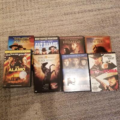 8 dvds mixed