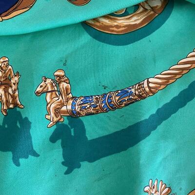 Authentic Hermes Silk Scarf