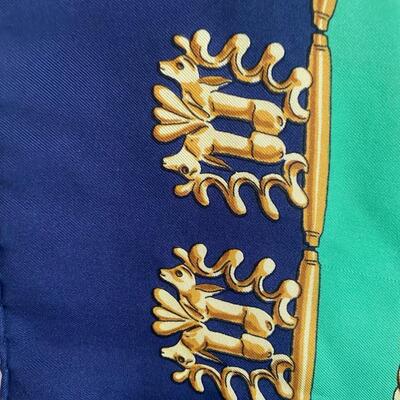 Authentic Hermes Silk Scarf