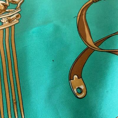 Authentic Hermes Silk Scarf